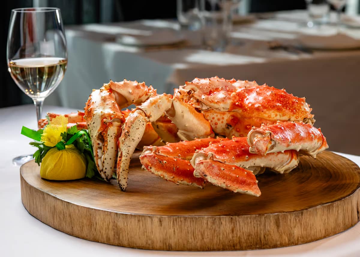 Luksusowe Dodatki do Sushi - Smak i Styl 3 krab królewski do sushi