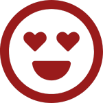 uśmiechnięta buźka