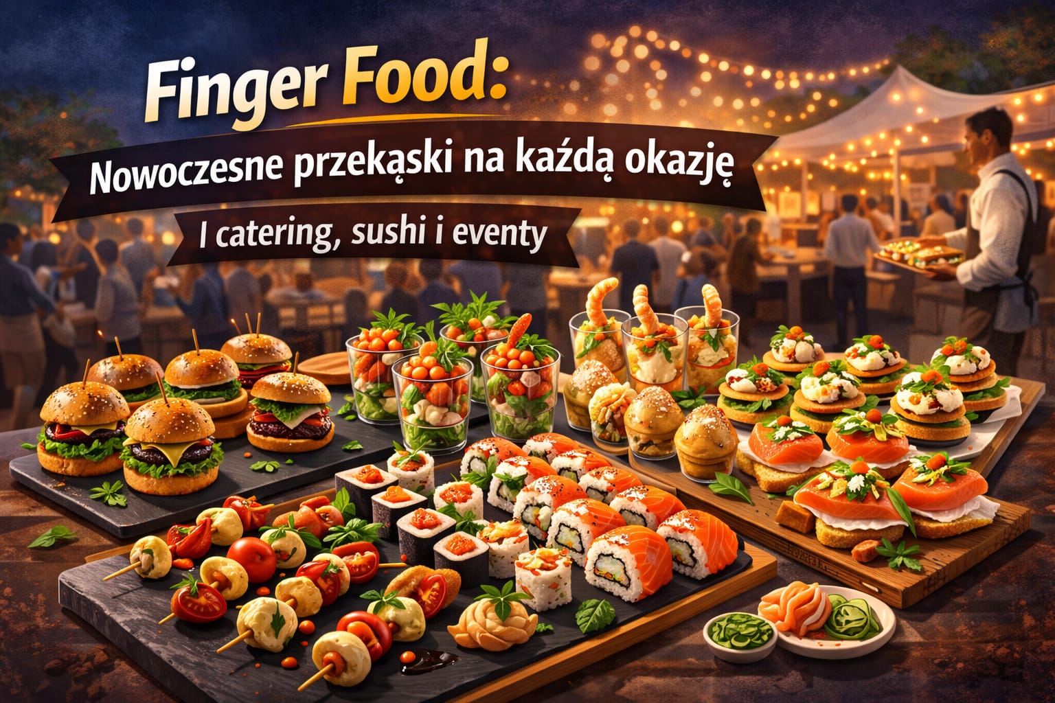 Finger food: nowoczesne przekąski na każdą okazję | catering, sushi i eventy 1 Finger food: nowoczesne przekąski na każdą okazję | catering, sushi i eventy