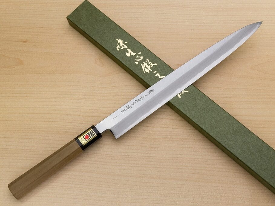 Najlepsze Noże do Sushi – Narzędzia Mistrzów Kuchni 2 nóż yanagiba do sushi